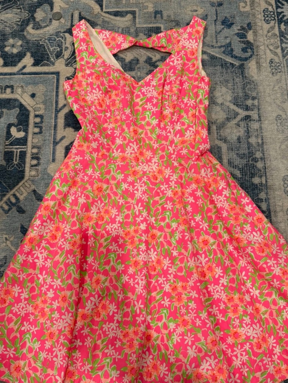 Like-New Lilly Pulitzer Freya Dress in Fiesta Pink